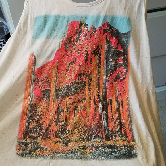 Cute Cactus tank - new without tags! - Picture 4 of 7